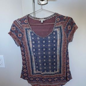 Lucky Brand Bandana Tee